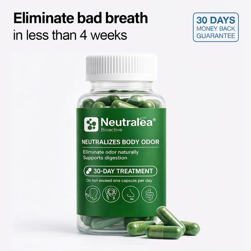 Natural Fresh Breath & Body Odor Control Supplement