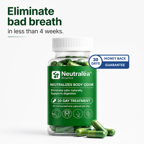 Natural Fresh Breath & Body Odor Control Supplement