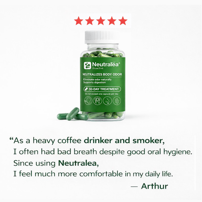Natural Supplement for Fresh Breath & Body Odor Control