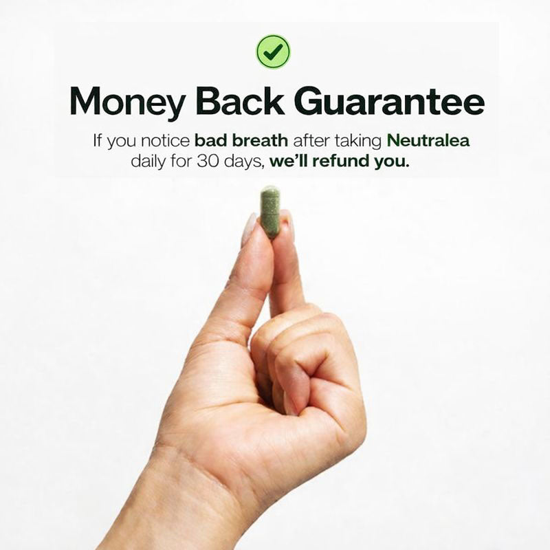 Natural Supplement for Fresh Breath & Body Odor Control