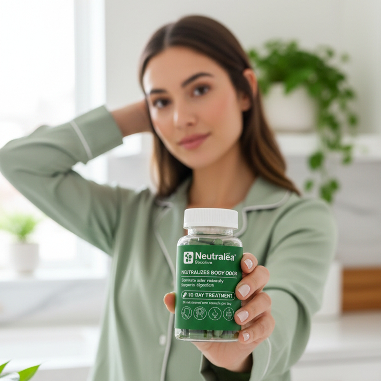 Natural Fresh Breath & Body Odor Control Supplement