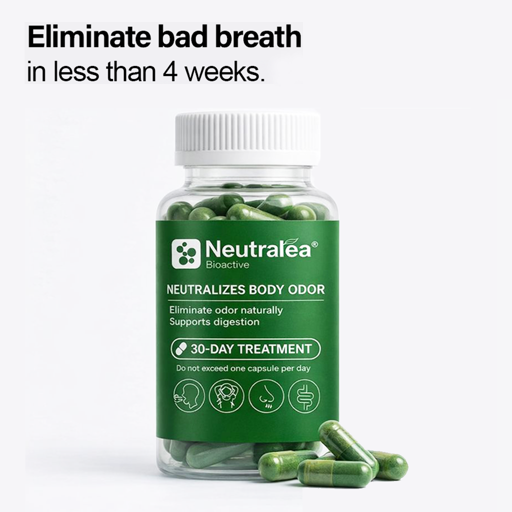 Natural Supplement for Fresh Breath & Body Odor Control