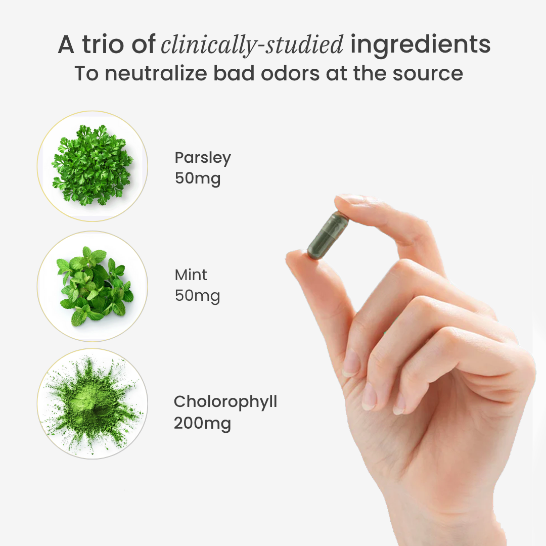 Natural anti-odor supplement