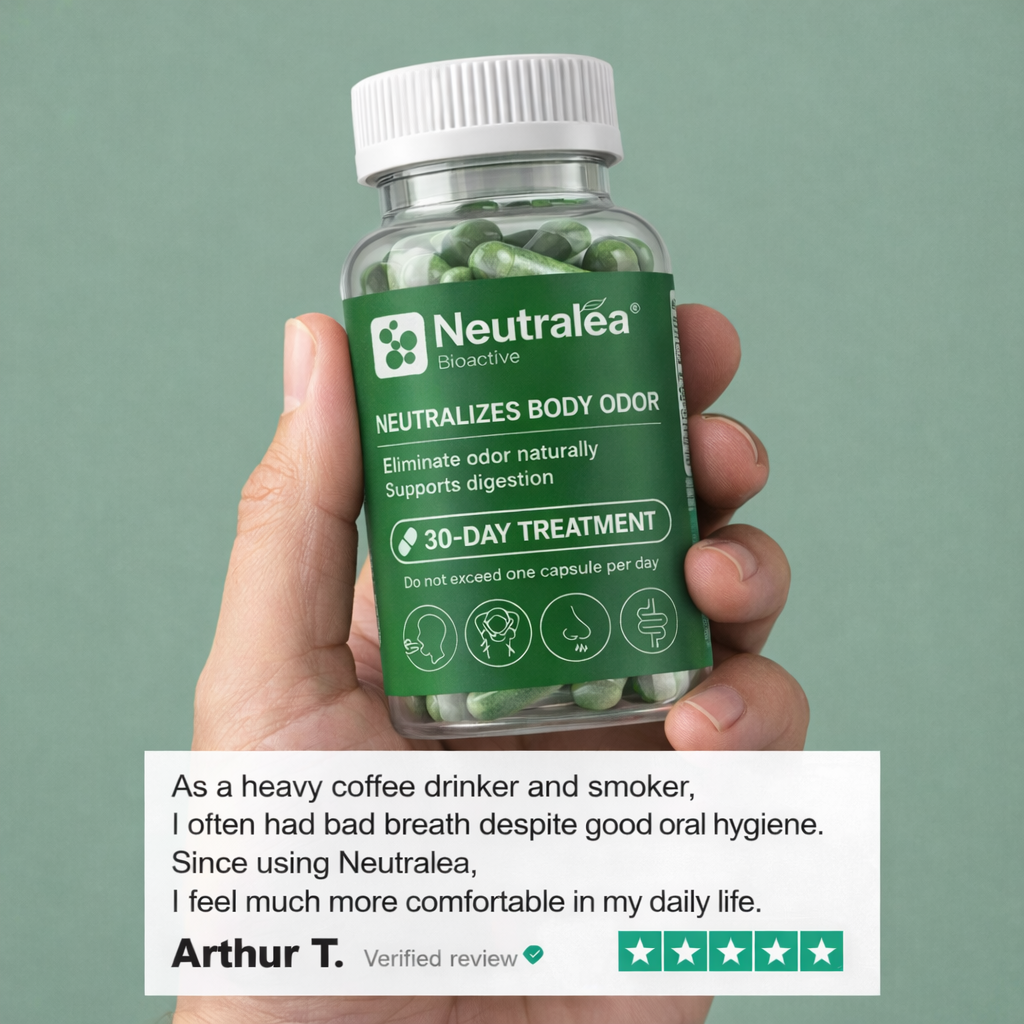 Natural Fresh Breath & Body Odor Control Supplement